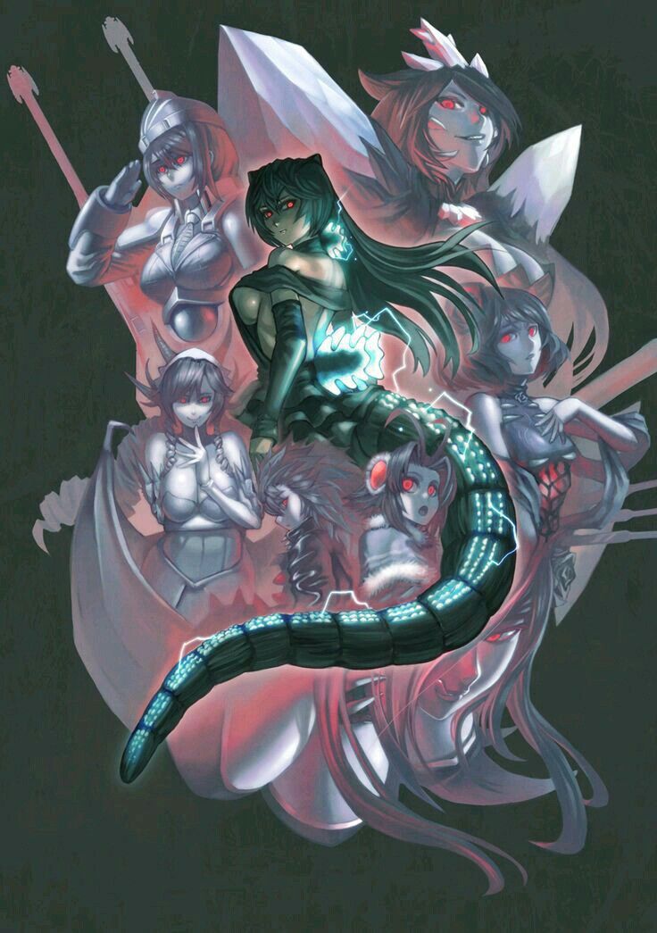 Kaiju Girls dynamic CG and visual novel gameplay